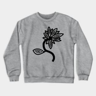 All-Seeing Flower Crewneck Sweatshirt